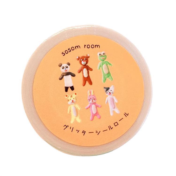 グリッターシールロール sosom room ロングパルズ ロングパルズ