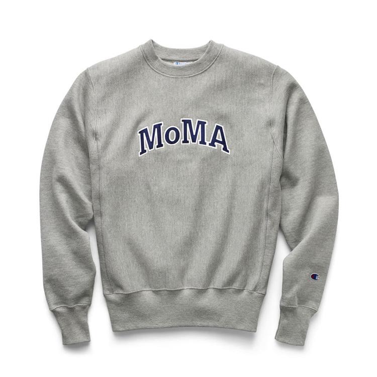 Ｃｈａｍｐｉｏｎ　クルーネックスウェットシャツ　ＭｏＭＡ　Ｅｄｉｔｉｏｎ　グレー　Ｍ(M グレー): MoMA Design Store |  ロフト公式通販サイト | LOFT