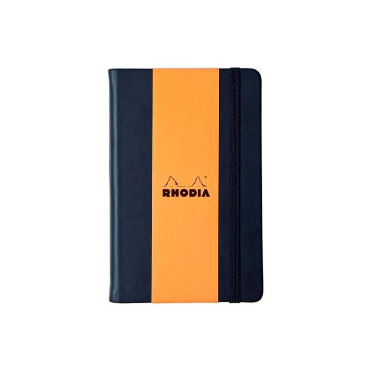 A6 WEBNOTEBOOK(ウェブノートブック) 横罫(7mm) 96枚 ブラック