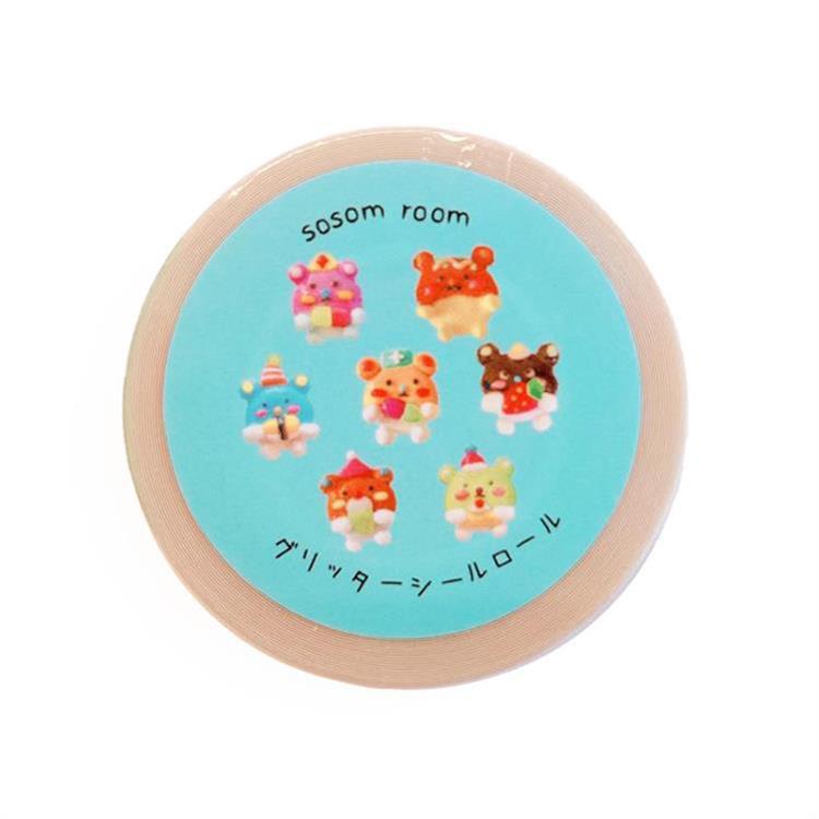 グリッターシールロール sosom room ソムソール ソムソール