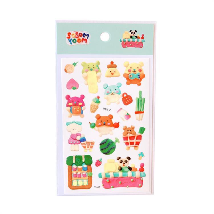 シートシール sosom room スーパーマーケット スーパーマーケット