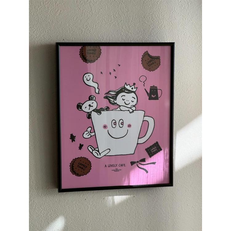 額装 ALOVELYCAFEコーヒー_2