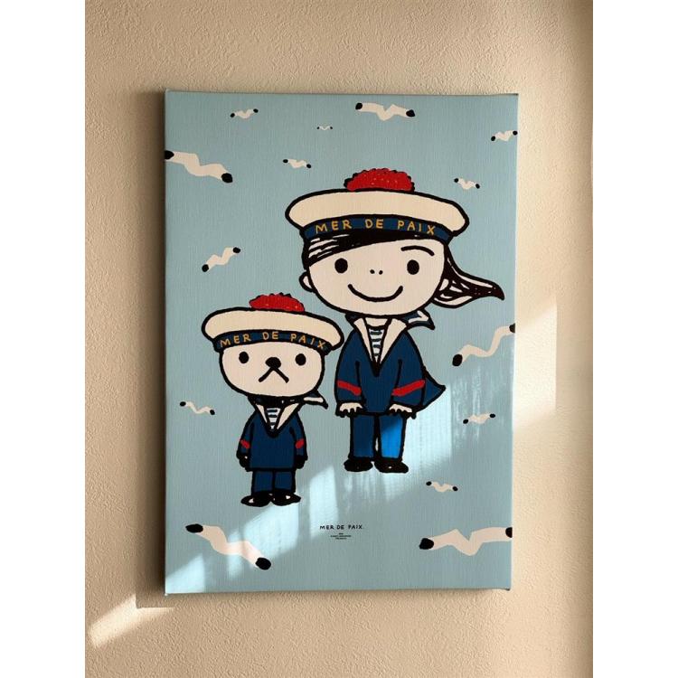 【受注商品】キャンバス MER DE PAIX