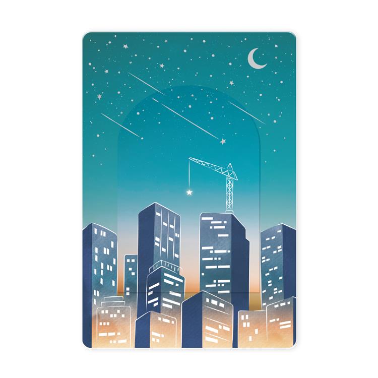 透明カード タワークレーン タワークレーン