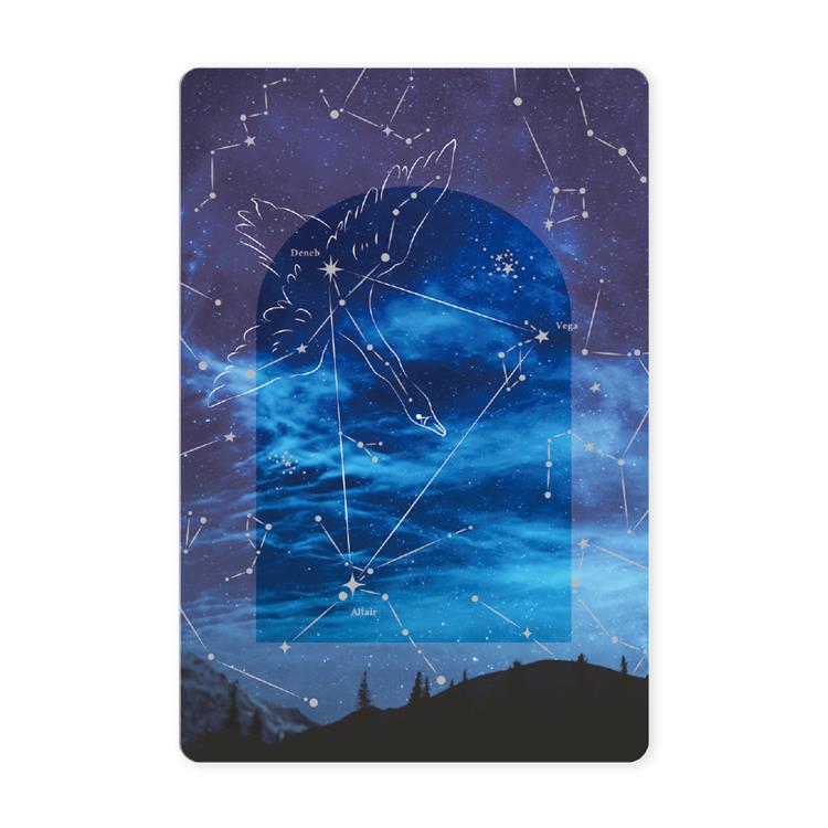 透明カード はくちょう座 はくちょう座