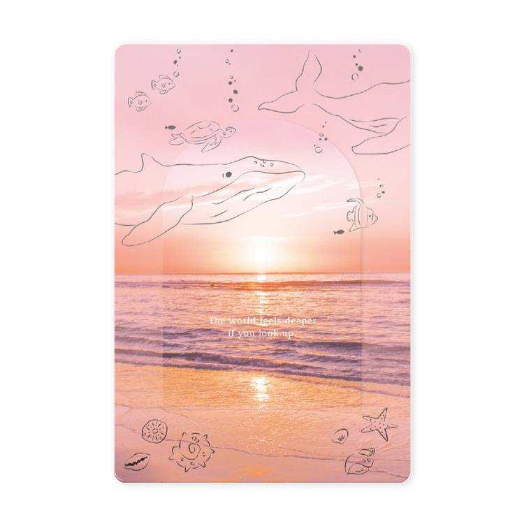 透明カード くじら雲 くじら雲