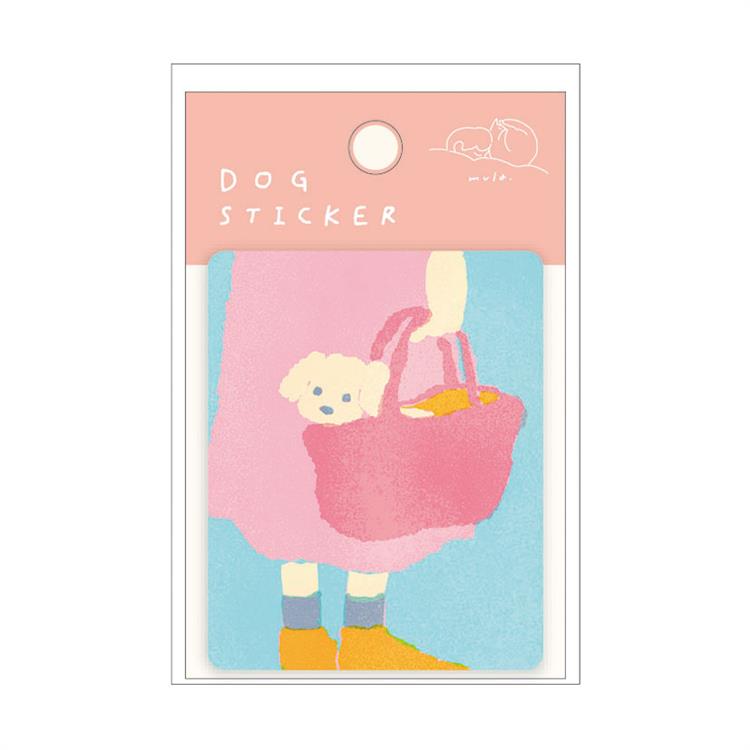 ステッカー mula ドッグ さんぽ さんぽ