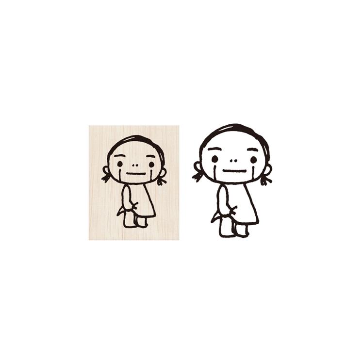 よしこちゃんスタンプ よしこ・泣ける よしこ・泣ける