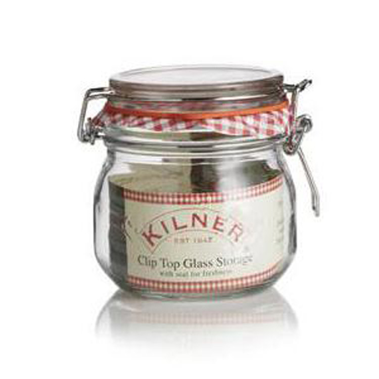 ラウンドクリップジャー 500ml ラウンド:500ml