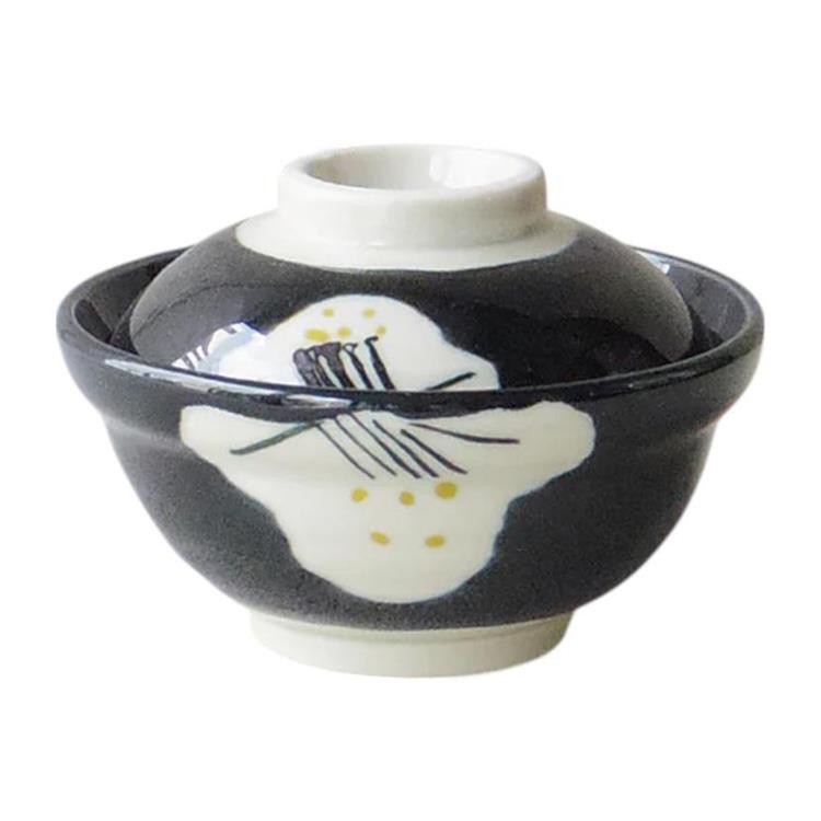 MD 蓋付き豆丼 Mサイズ 125ml 椿 黒 黒