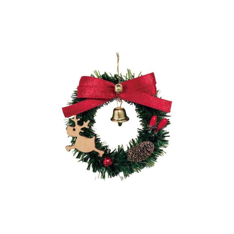 クリスマスリース トナカイ トナカイ