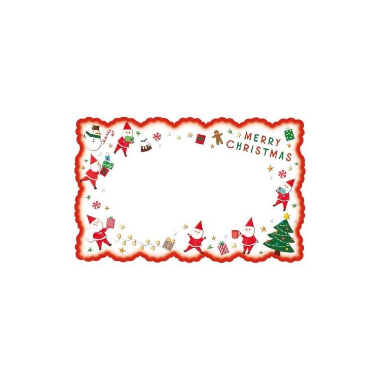 クリスマスミニカード ポッピングサンタ