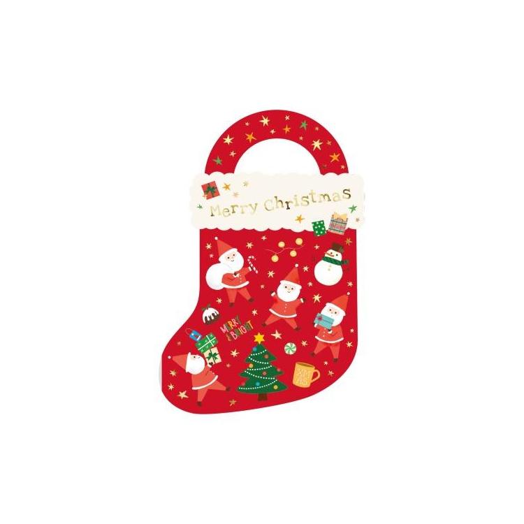 クリスマス ジップバッグ ポッピングサンタ ポッピングサンタ