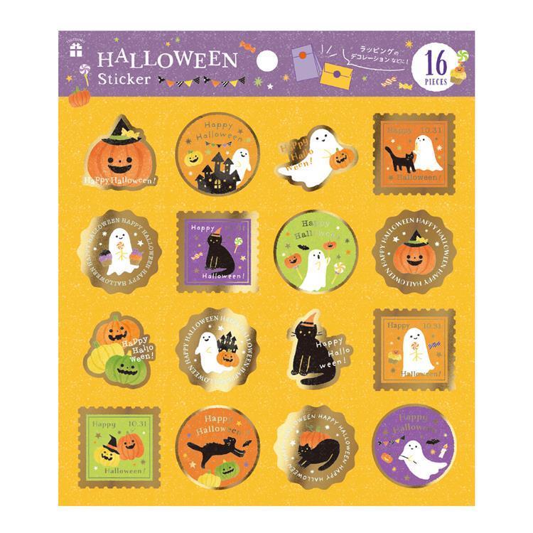 ハロウィン シール チアフル 16P チアフル