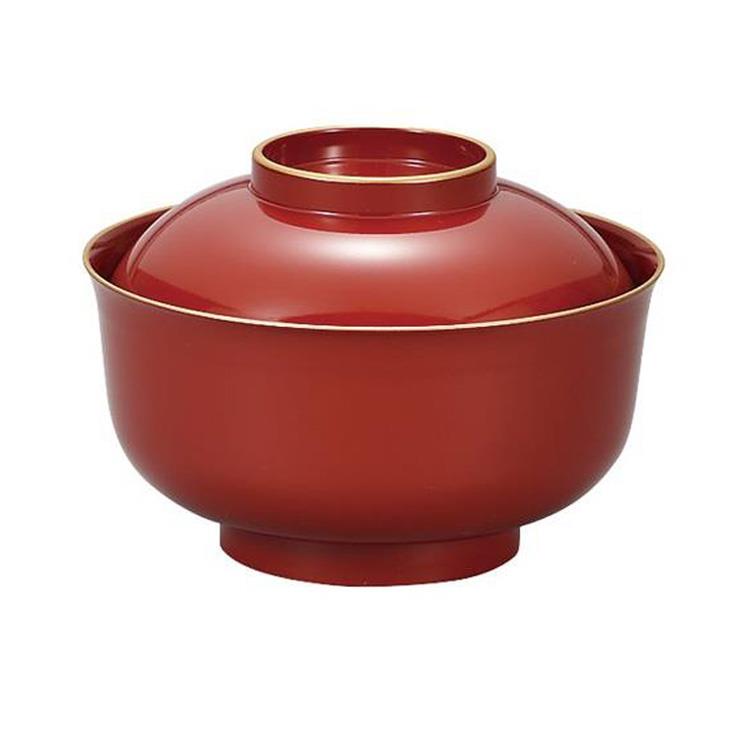 雑煮椀 朱渕金 540ml 朱