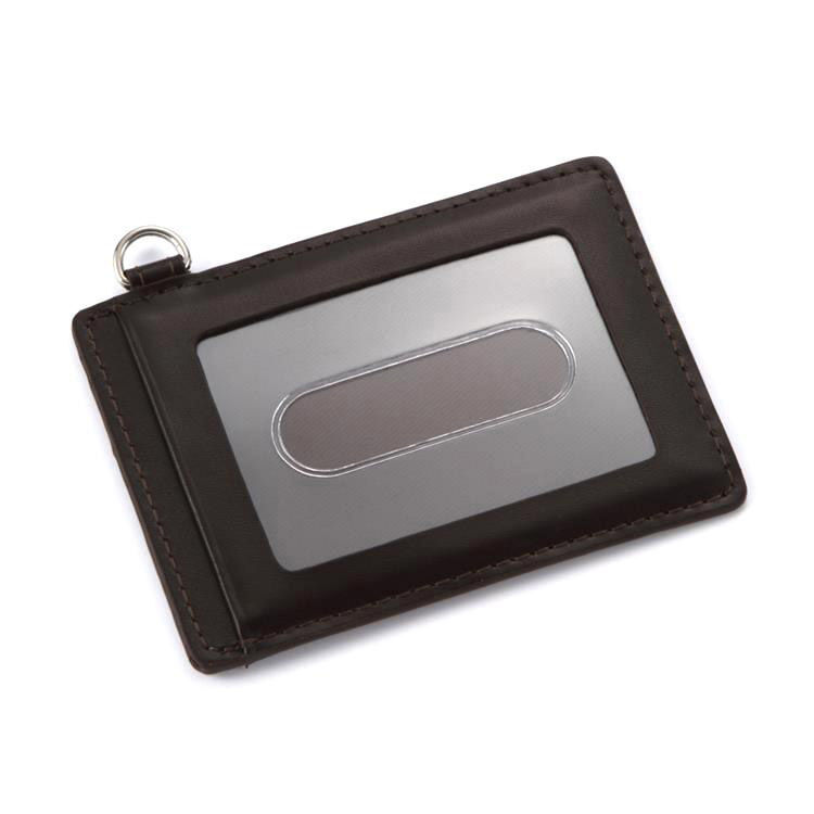 牛革製 単パス ダークブラウン ダークブラウン