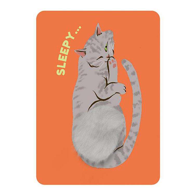 なでなでポストカード サバトラ サバトラ