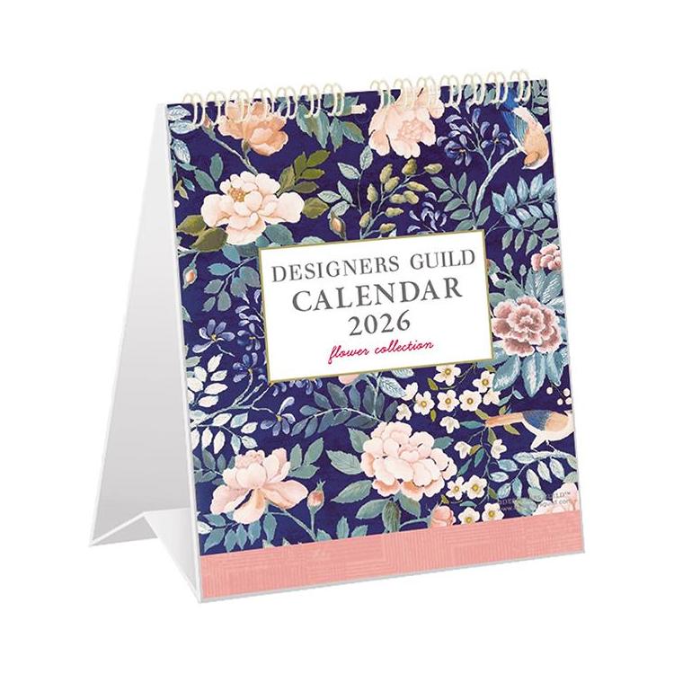 2026年1月始まりカレンダー 卓上 デザイナーズギルド