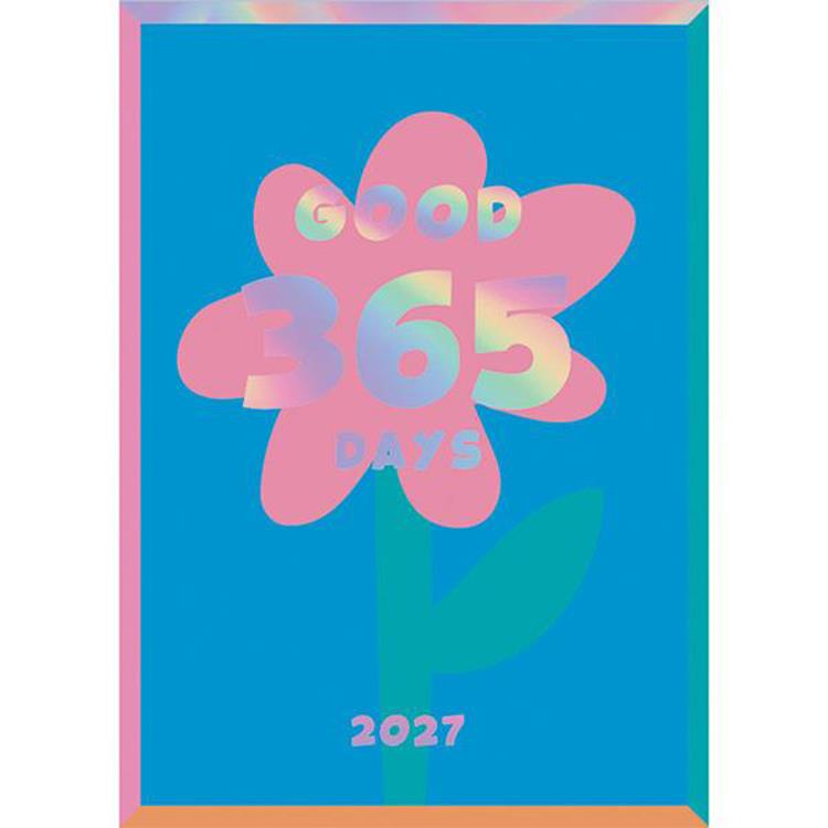2027年1月始まり手帳 週間レフト B6 シック 365days 365days