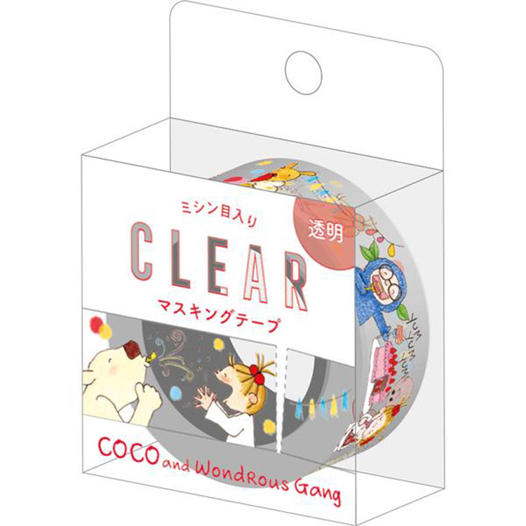 クリアマスキングテープ ココちゃん フレンズ: ステーショナリー | ロフト公式通販サイト | LOFT