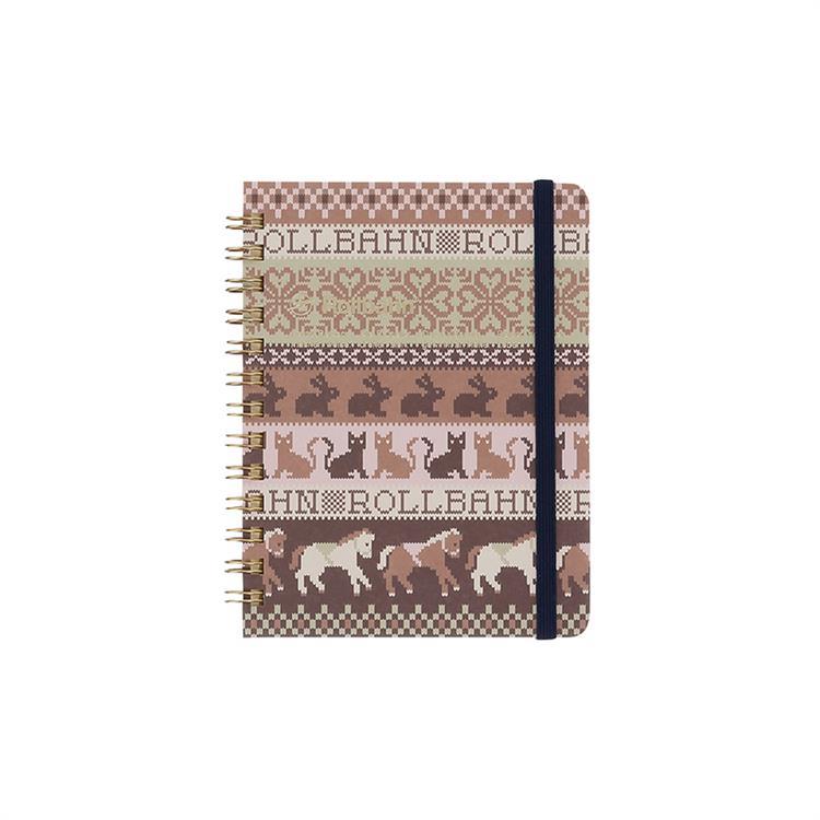 ロルバーン ポケット付メモ M ニット A(アニマル) A(アニマル)