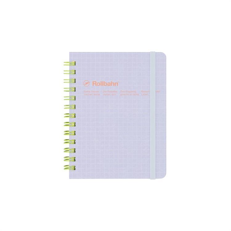 ロルバーン ポケット付メモ M スコラ ライトパープル ライトパープル