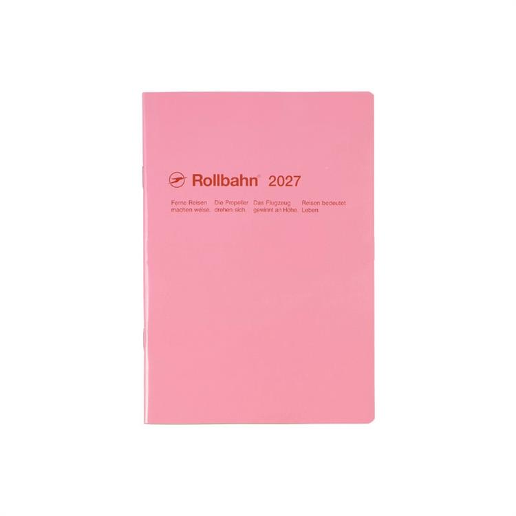 2026年10月始まり手帳 月間 B6 ロルバーンノートダイアリー ピンク ピンク