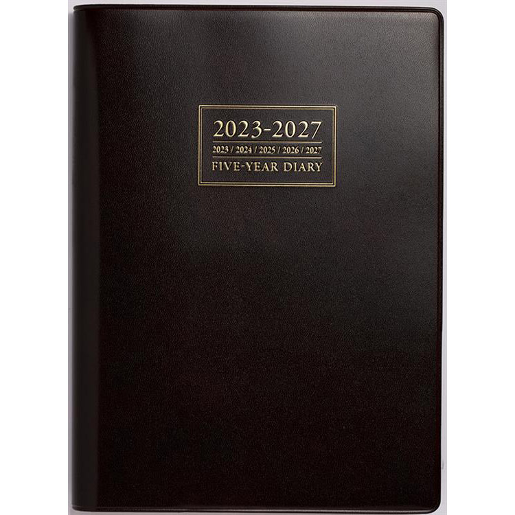 ２０２３年４月始まり手帳 週間ブロック Ａ５ ５年卓上日誌 茶: ステーショナリー ロフト公式通販サイト LOFT