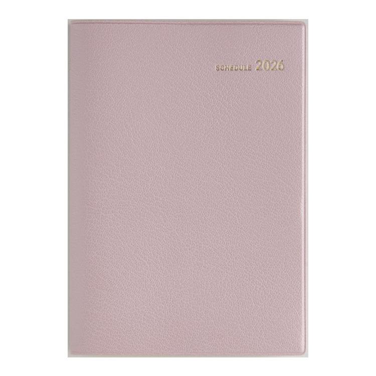 2026年3月始まり手帳 月間 B6 ティーズファミリー手帳1(611)リュクスピンク