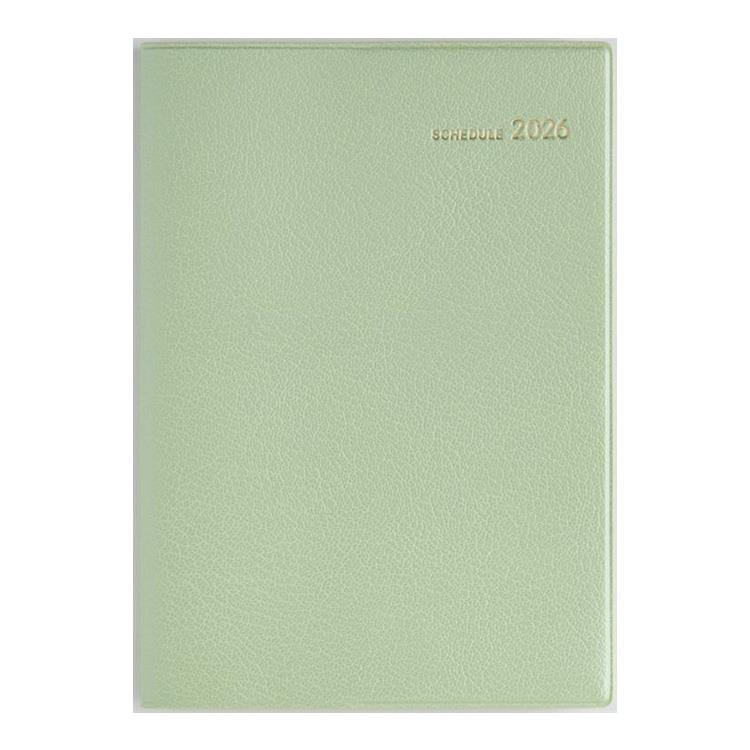 2026年3月始まり手帳 月間 B6 ティーズファミリー手帳2(612)リュクスハーブグリーン