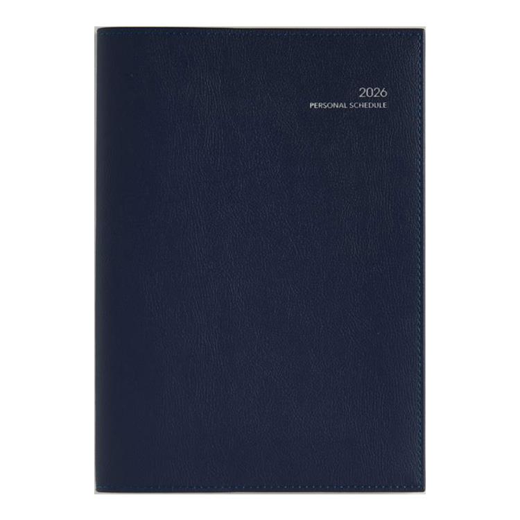 2026年3月始まり手帳 月間 A5 ディアクレールラプロ1 月曜始まり(626)ネイビー