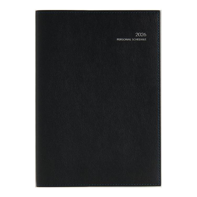 2026年3月始まり手帳 月間 A5 ディアクレールラプロ4 月曜始まり(629)ブラック