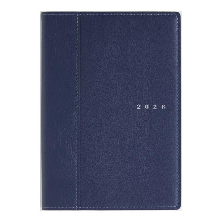 2026年4月始まり手帳 週間バーチカル B6 シャルム5(635)ネイビー