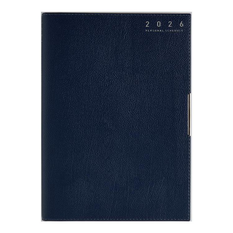 2026年4月始まり手帳 週間バーチカル A5 ティーズディレクションダイアリーワイド(645)ネイビー