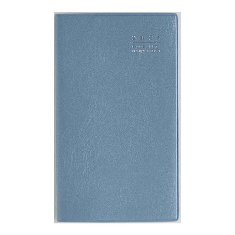 2026年3月始まり手帳 月間 B7 リベルインデックス7 月曜始まり(667)ペールブルー