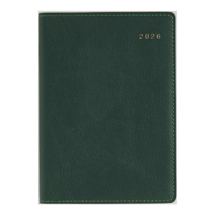 2026年4月始まり手帳 A6WV リシェル5(785)カメリアグリーン