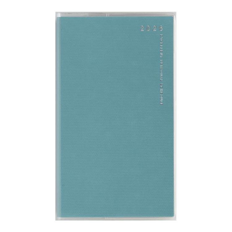 2026年3月始まり手帳 月間 B7 リベルデュオ7(797)フォギーライトブルー