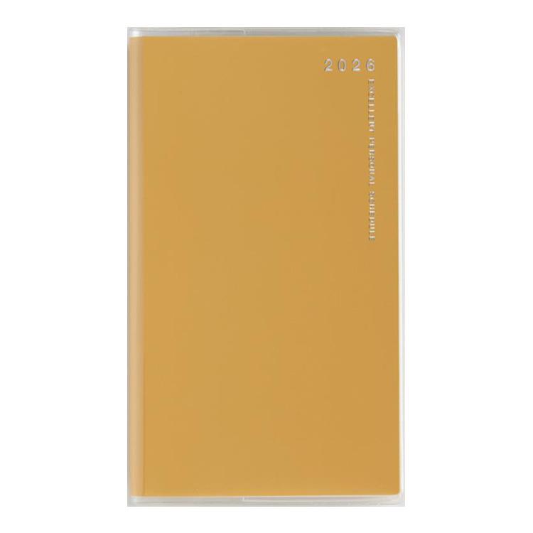 2026年3月始まり手帳 月間 B7 リベルデュオ8(798)ライト・ミモザ