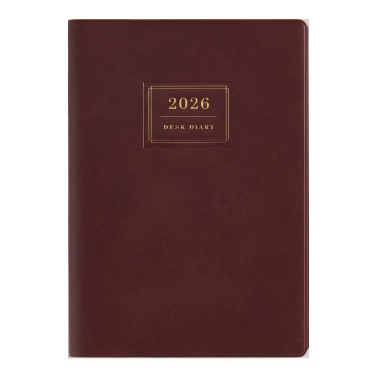 2026年4月始まり手帳 デイリー A5 業務日誌(903)エンジ