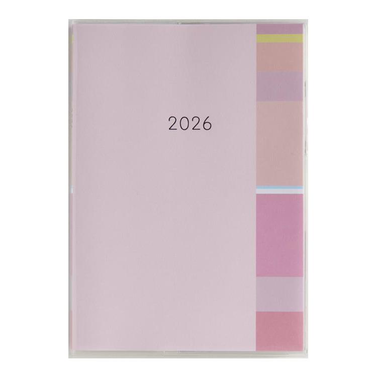 2026年3月始まり手帳 月間 A5 ミアクレールグラン1(945)ピンク