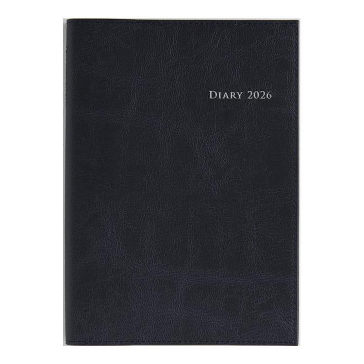 2026年3月始まり手帳 週間ブロック A5 デスクダイアリーカジュアル5(965)ダークネイビー