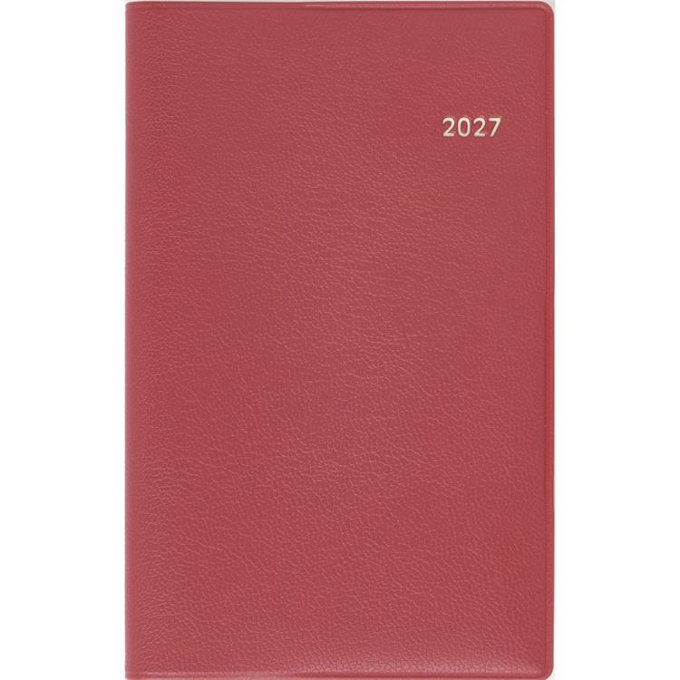 2026年11月始まり手帳 週間ブロック B7 ティーズミニ4 赤