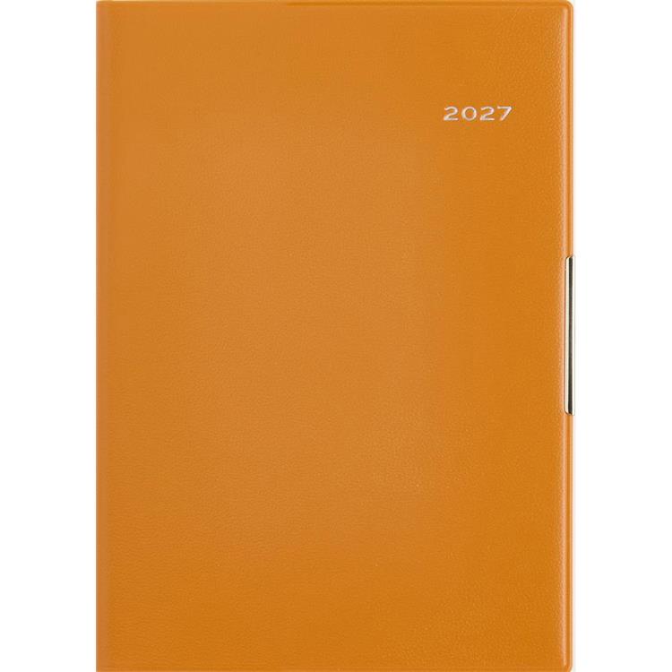 2026年12月始まり手帳 週間レフト B6 フェルテ8 オレンジ