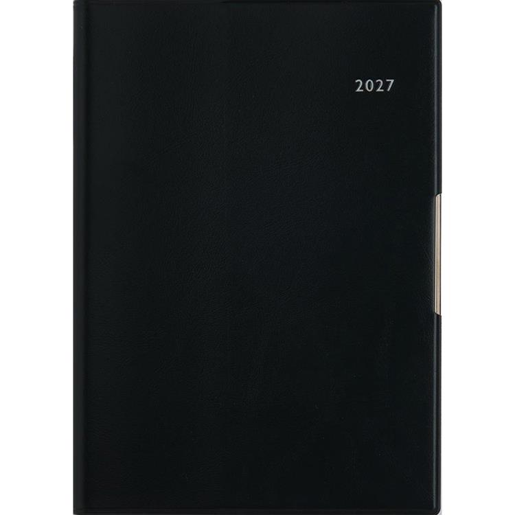 2026年12月始まり手帳 週間バーチカル B6 フェルテ10 黒