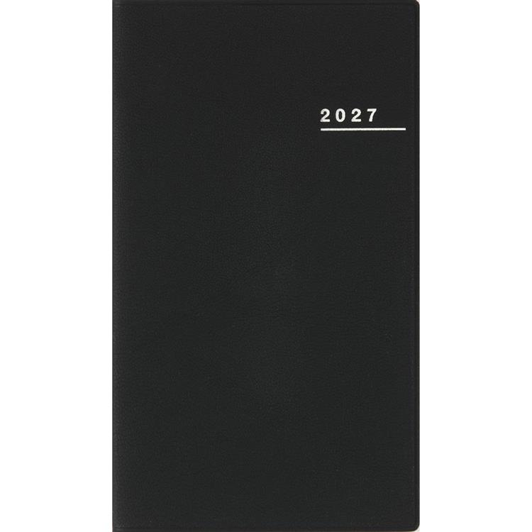 2026年11月始まり手帳 月間 手帳判 リベルプラス1 ミッドナイト・ブラック