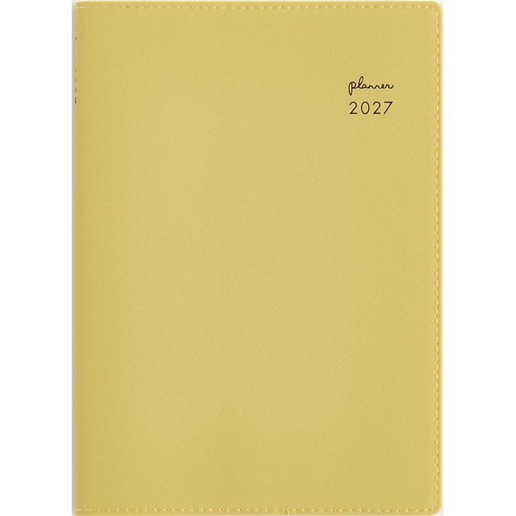 2026年12月始まり手帳 月間 B6 リラクレール5 月曜始まり ターメリック