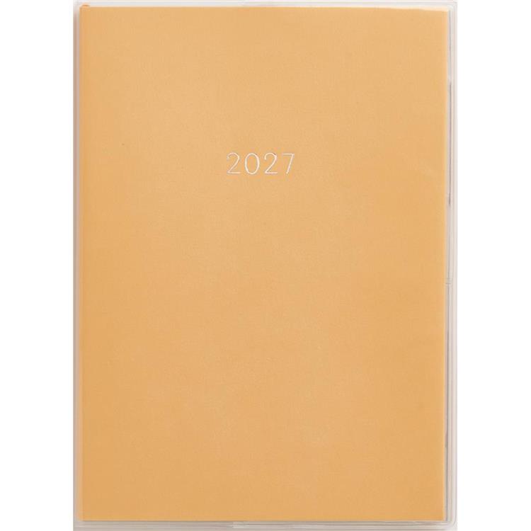 2026年12月始まり手帳 月間 B6 ミアクレール4 月曜始まり オレンジ