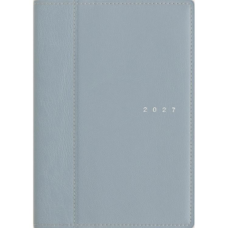 2027年1月始まり手帳 週間バーチカル B6 シャルム4 スモーキーブルー
