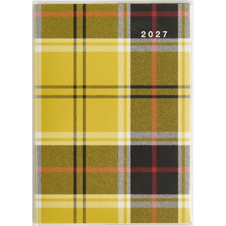 2026年12月始まり手帳 月間 A5 クレールインデックスグラン2 チェック