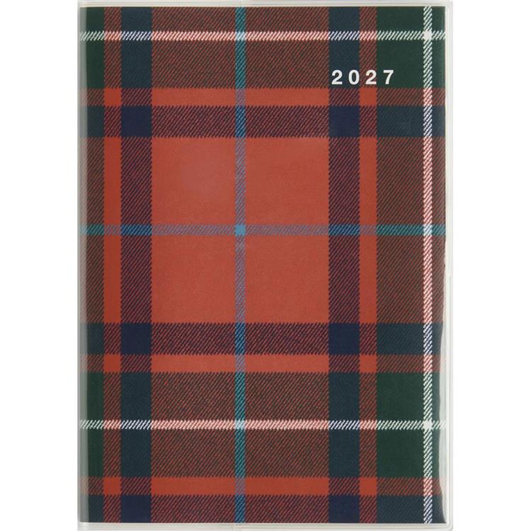2026年12月始まり手帳 月間 B6 クレールインデックス1 チェック